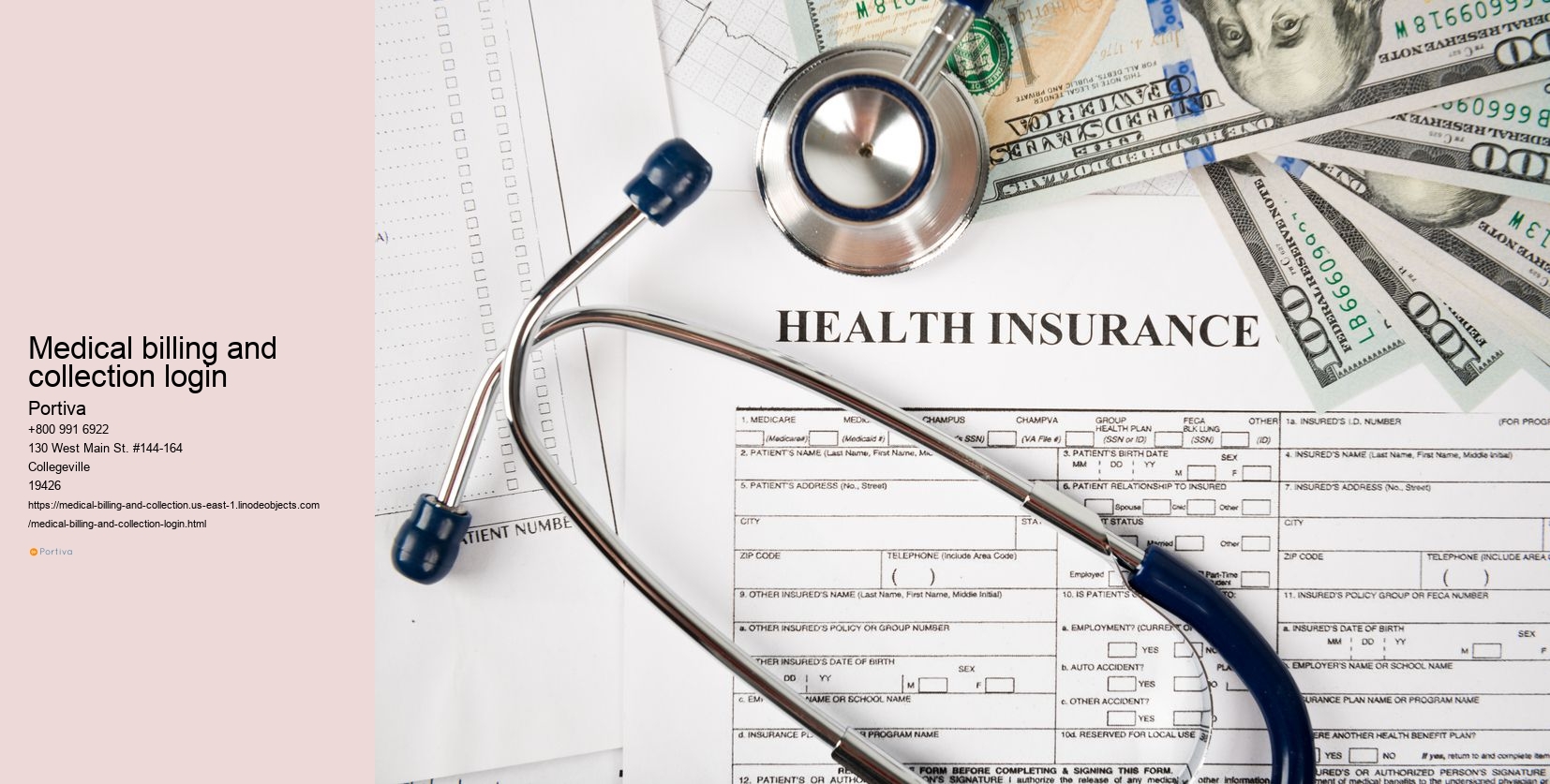 medical billing and collection login